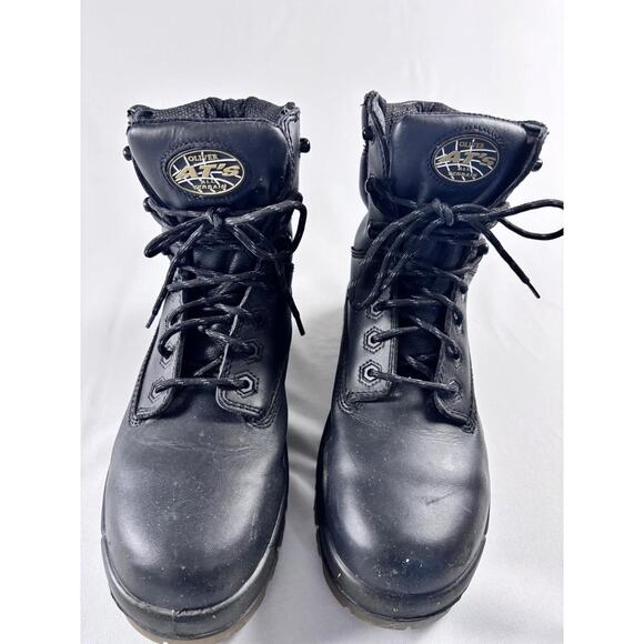 Oliver ATs All Terrain Black Leather Non Metallic Work Boots 45 Series SZ 11 1/2 main image 2